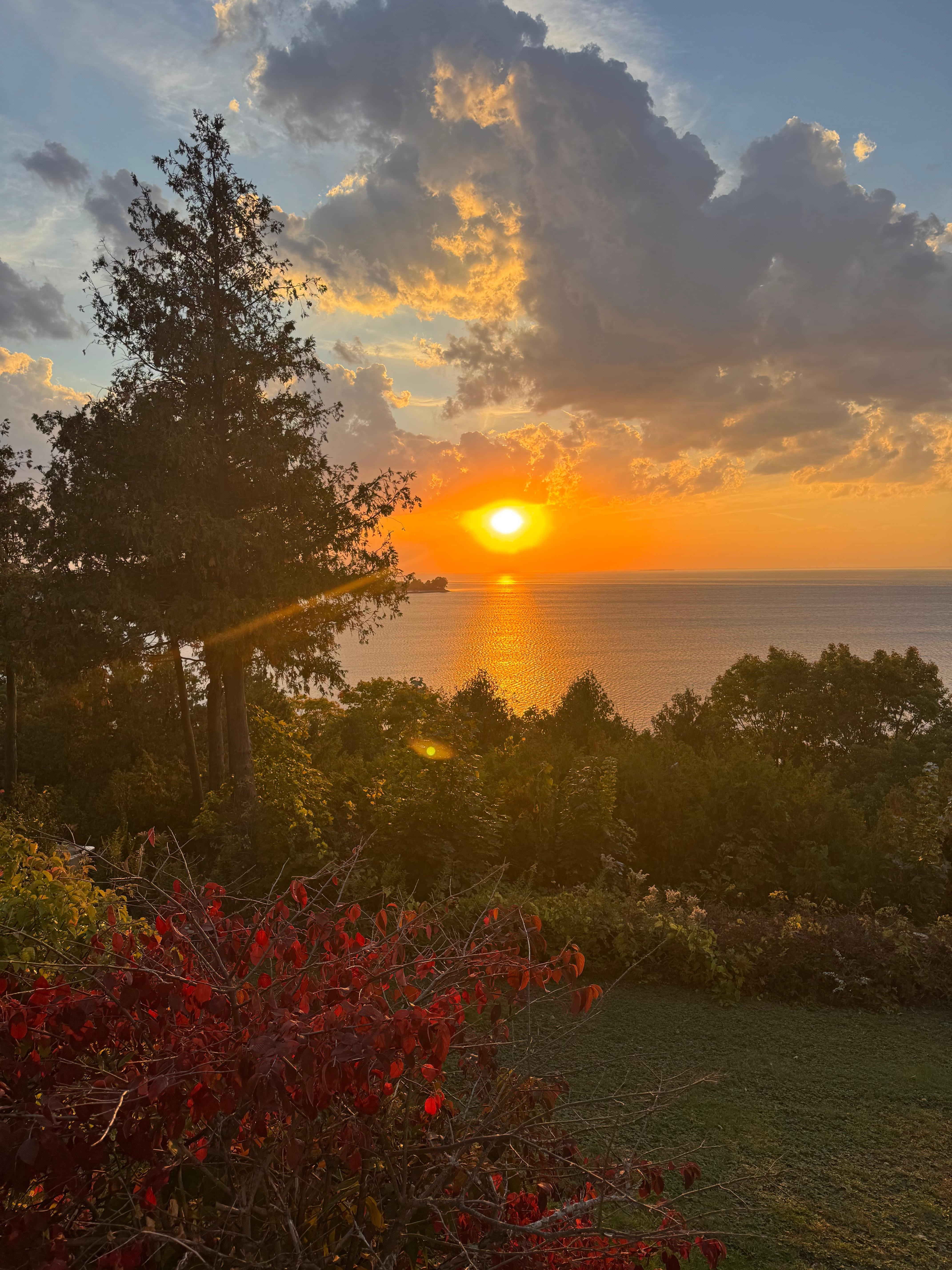 Beautiful view from the deck 