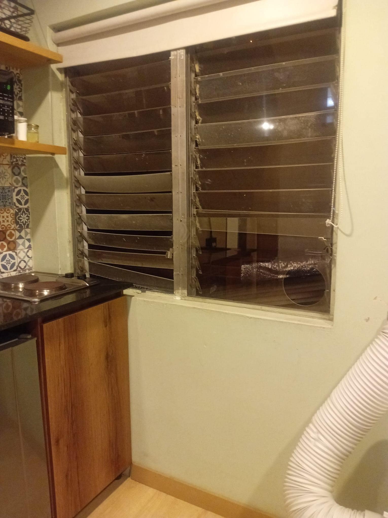 This is the window of the appt