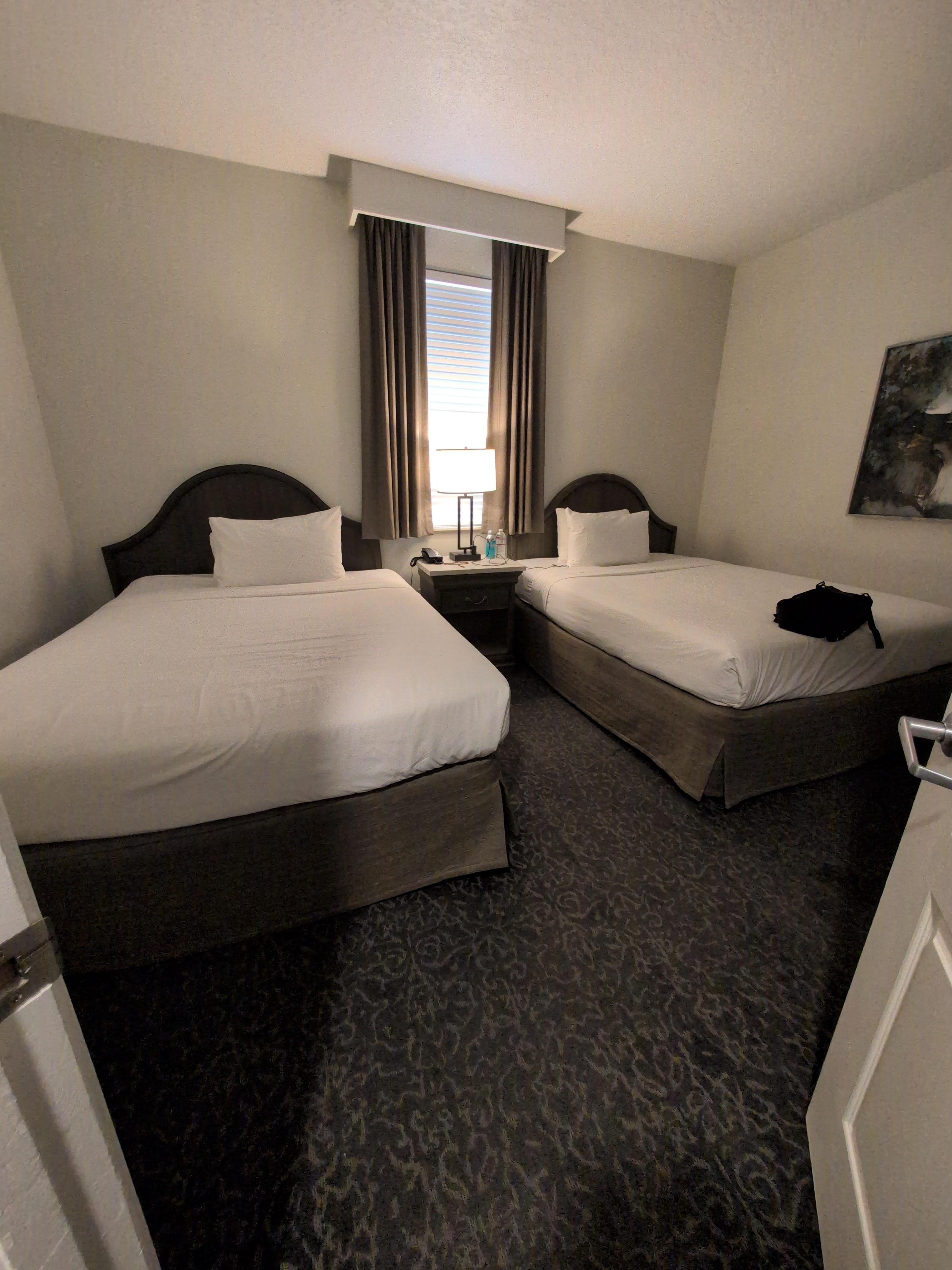 Villa 2nd basic room (not well lit either)