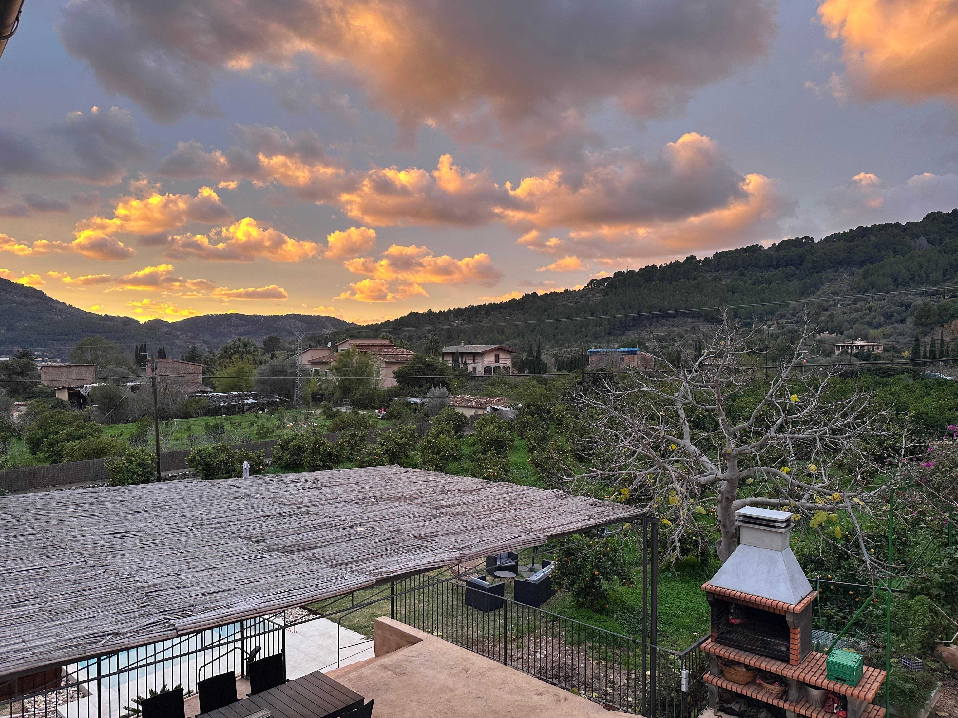 Sunset over Port de Soller