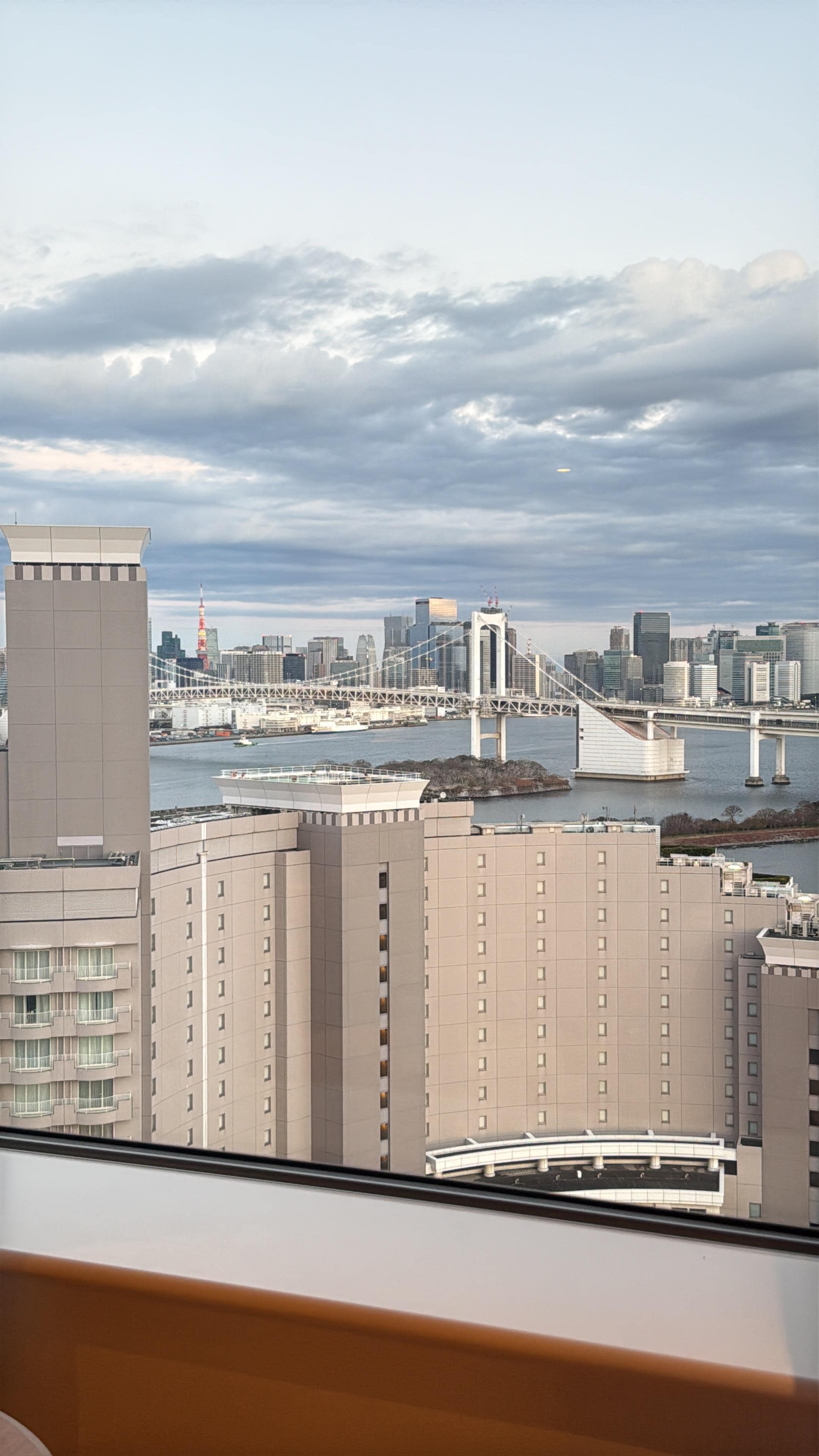 View from the room on 22nd floor