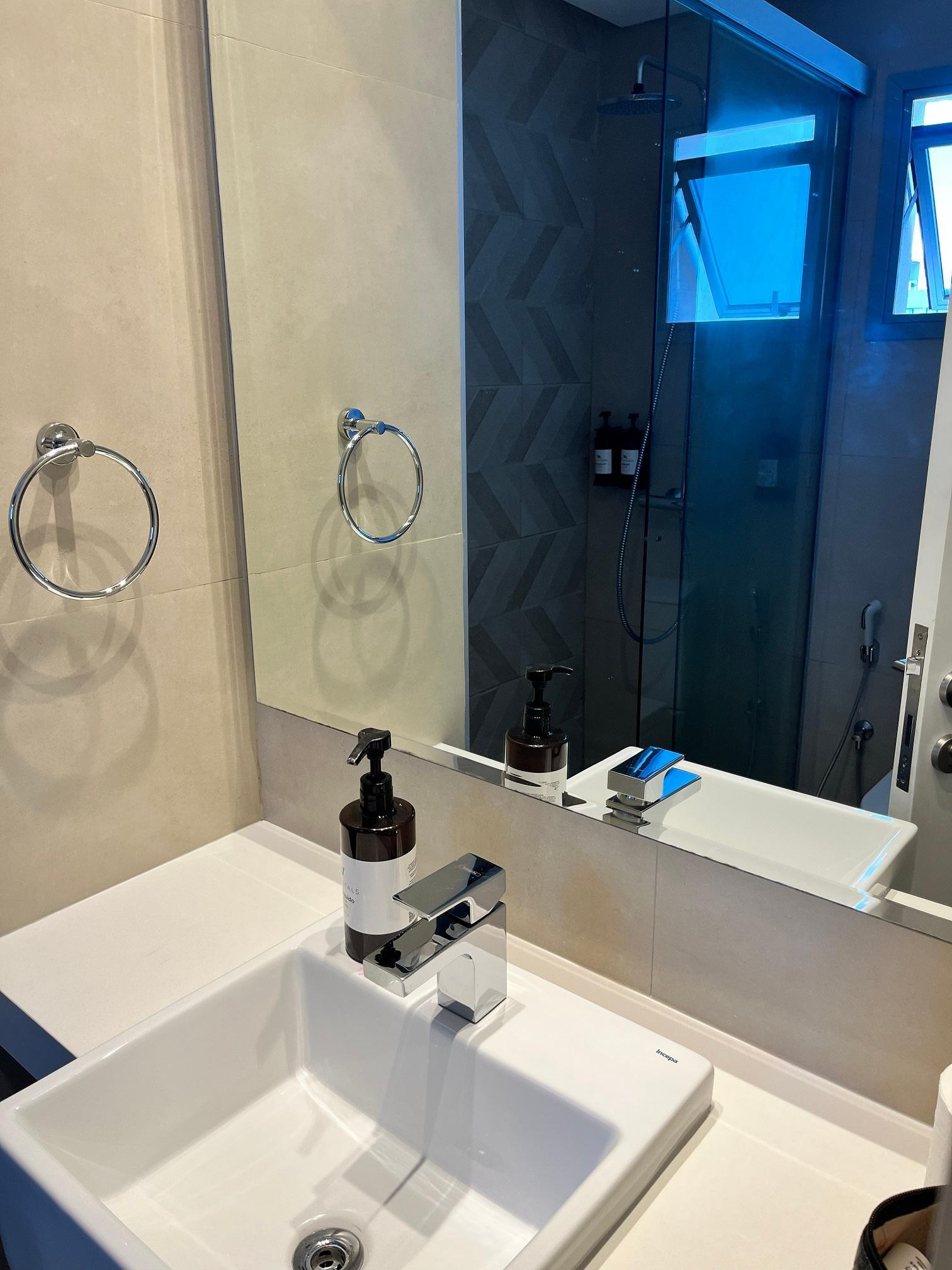 Banheiro limpíssimo