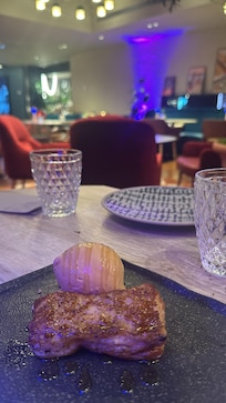 Torrijas with dulce de leche ice cream