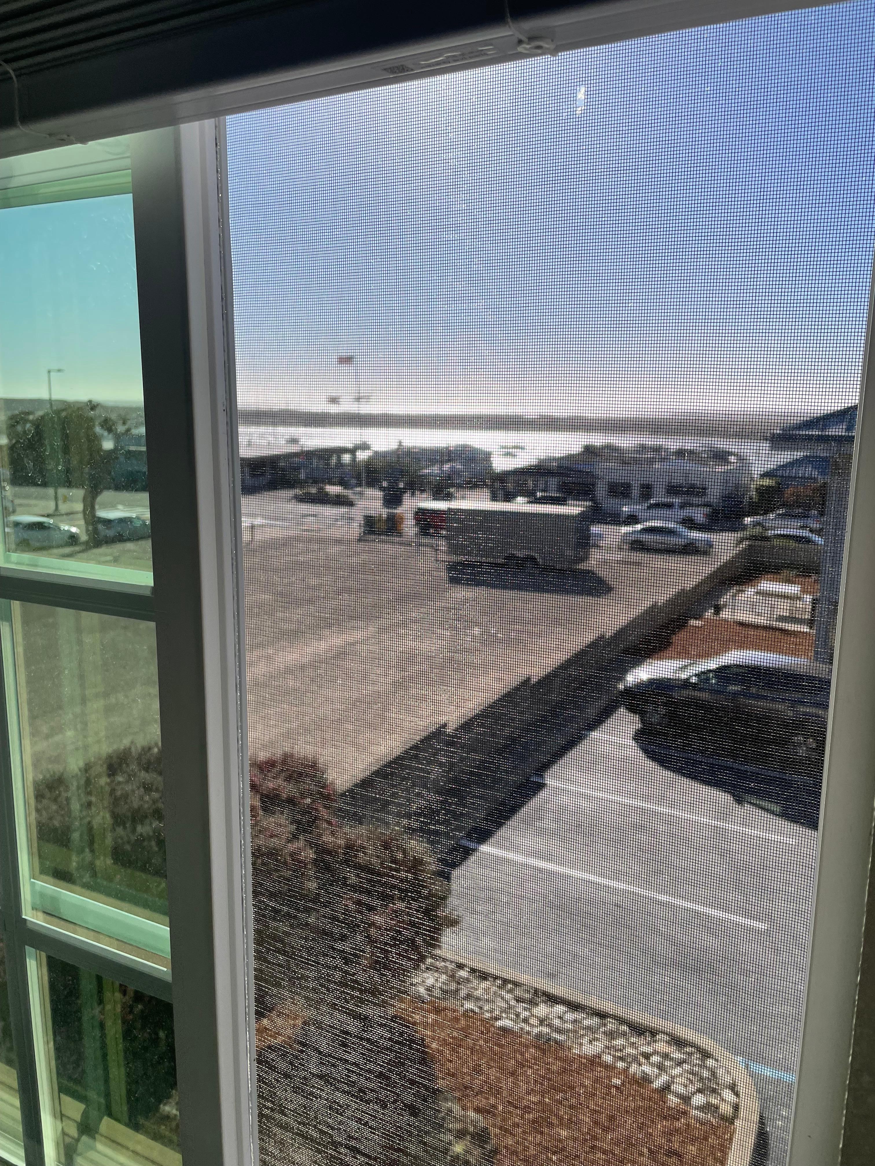 There view from our room