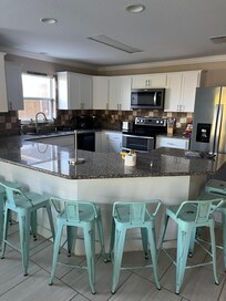 Great socializing area with the family