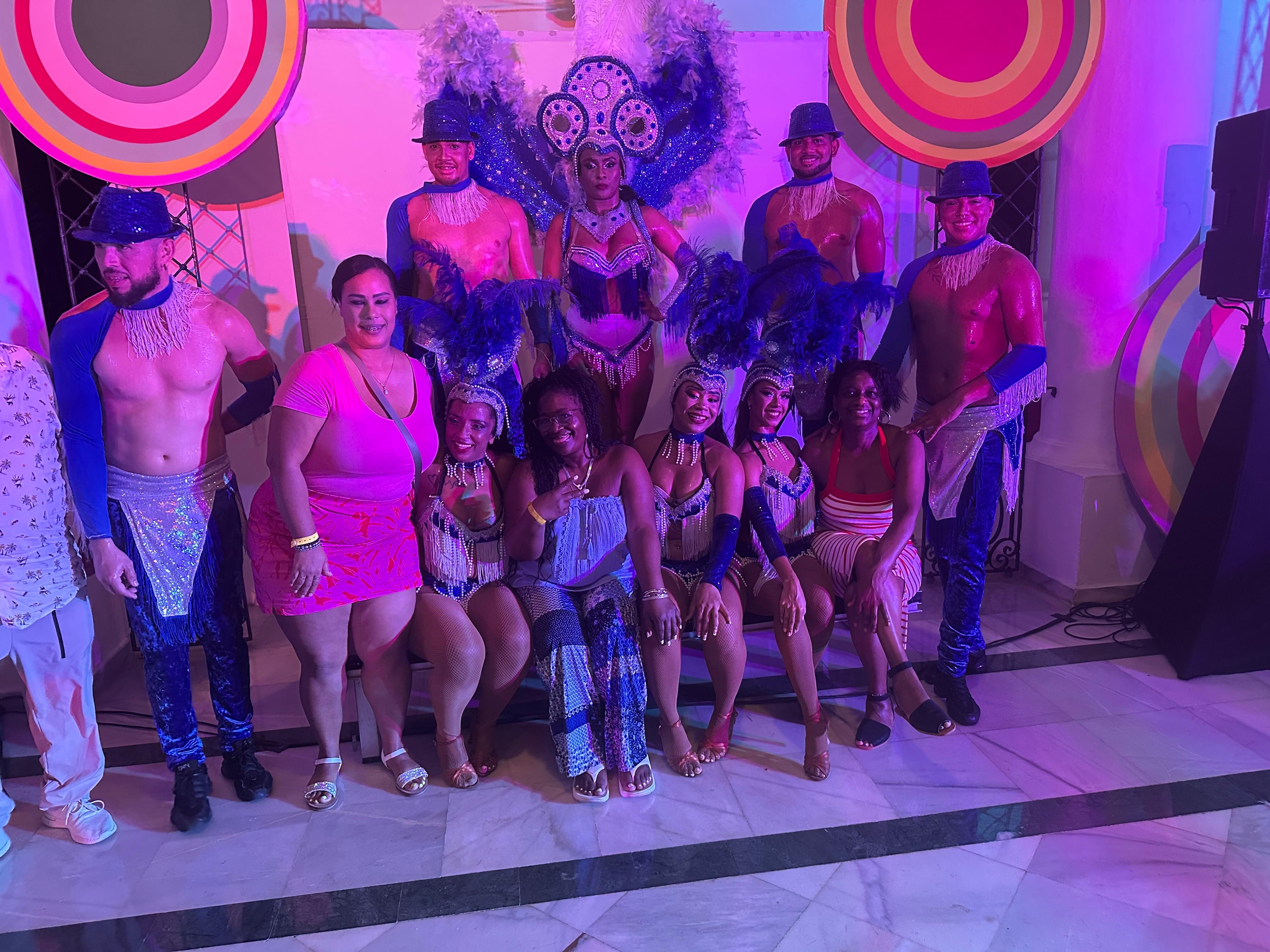 Bahia Grand Principe Aquamarine dancers are amazing!