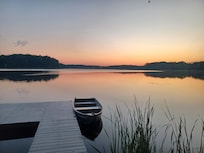 Sunset from the deck
