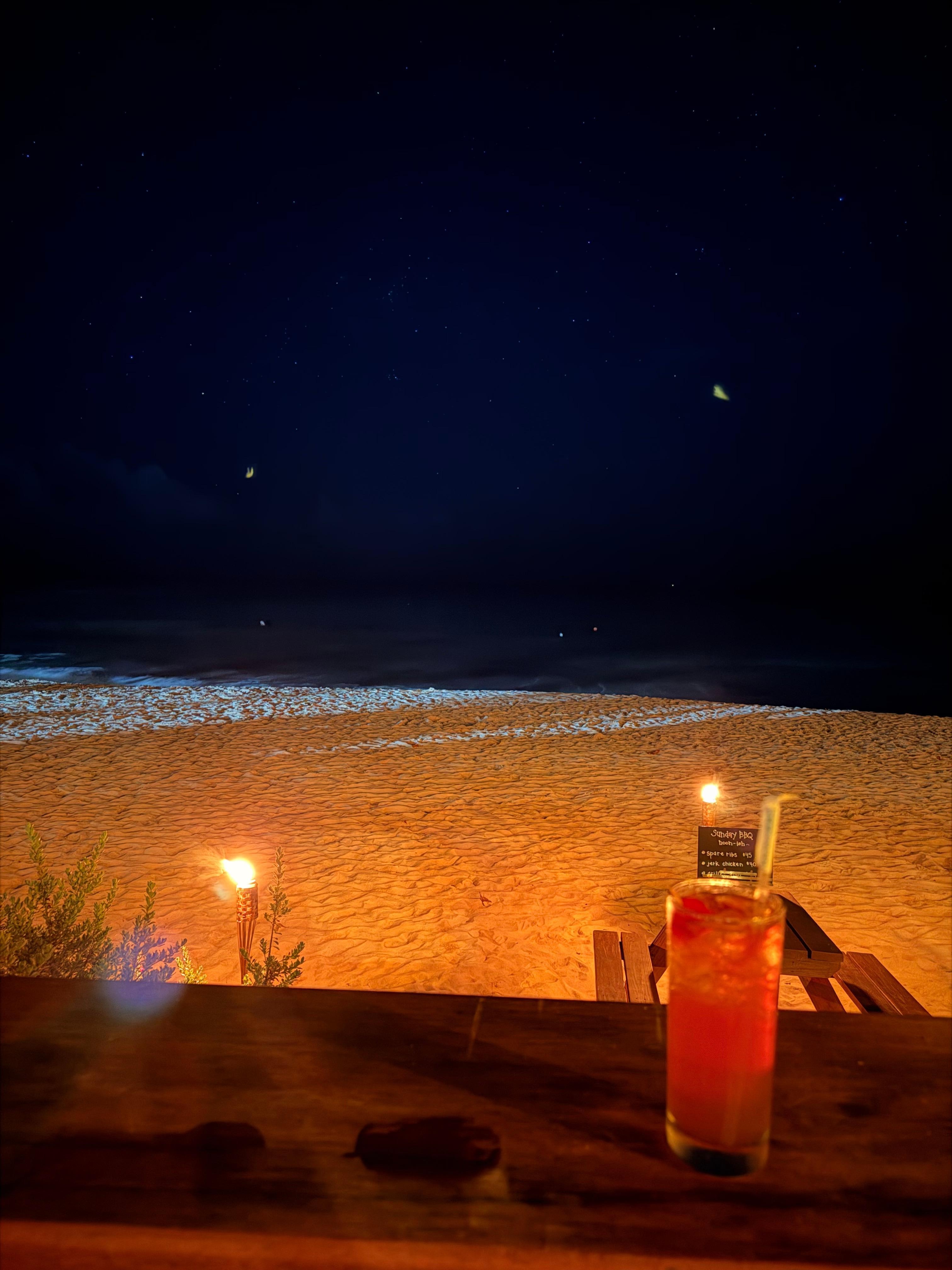 Beautiful night (from the bar)