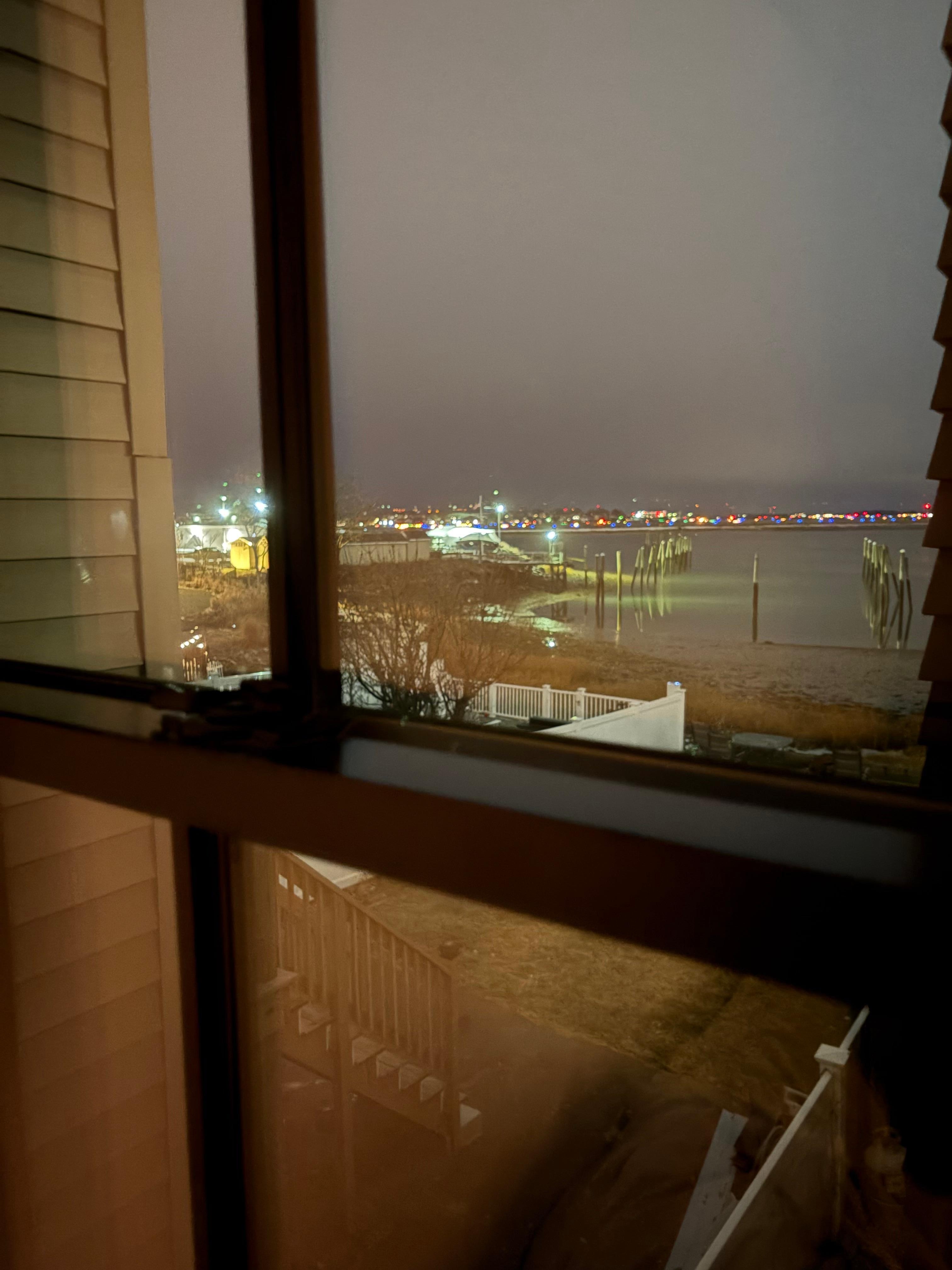 View from second floor bedroom 