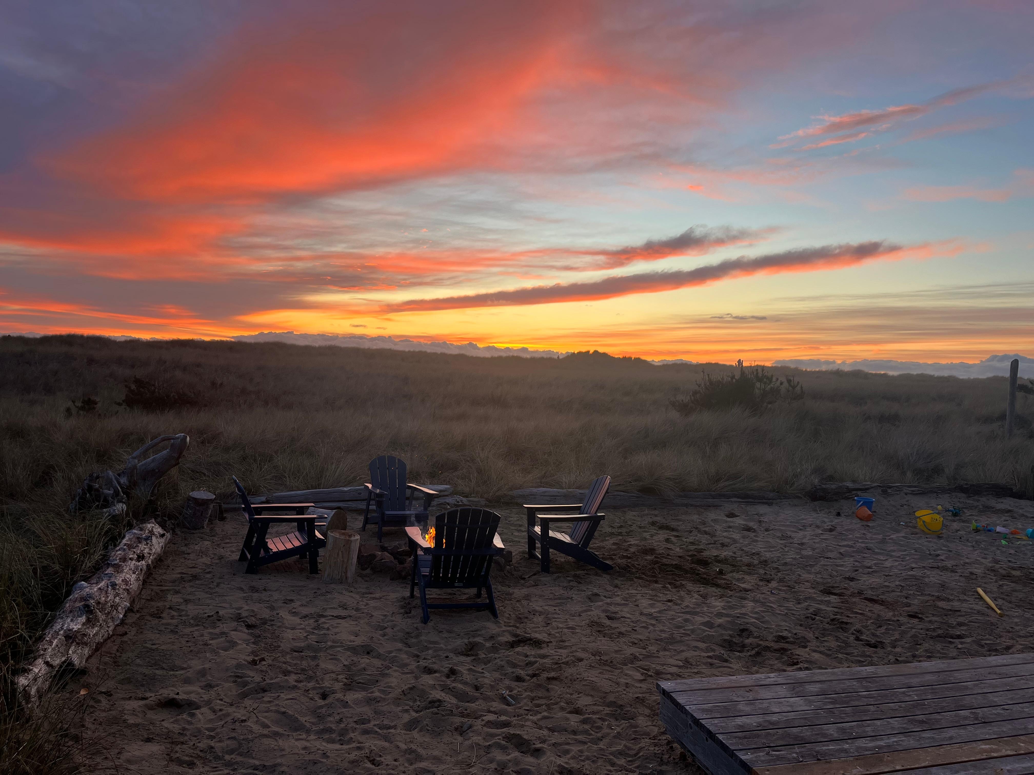 Fire pit was so lovely 