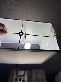 Lamp shade falling off