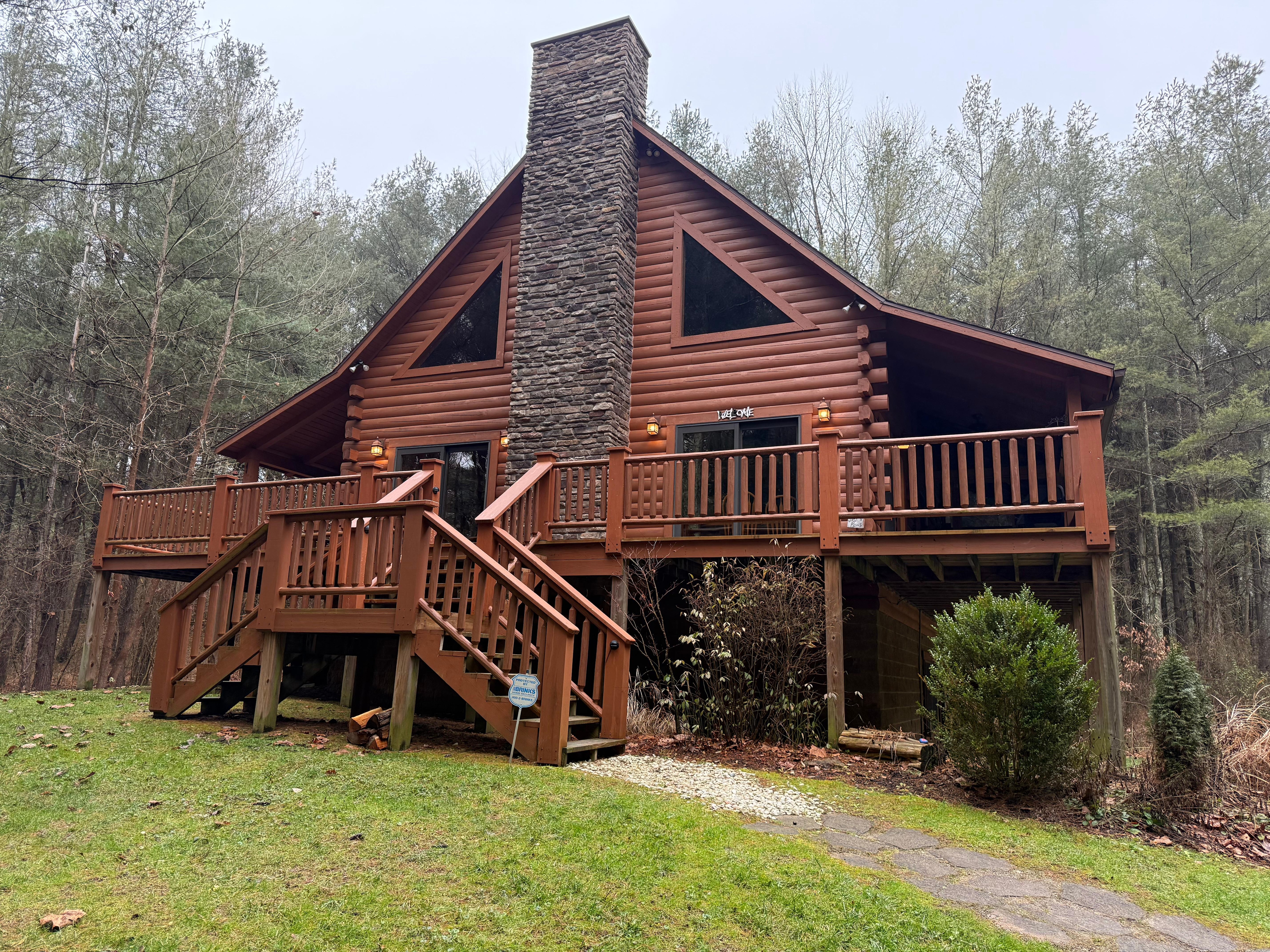 What you see when you arrive. 