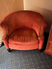 I wouldn’t put my dog on this chair let alone sit on it.