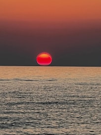 Sunset on Tunnel Beach