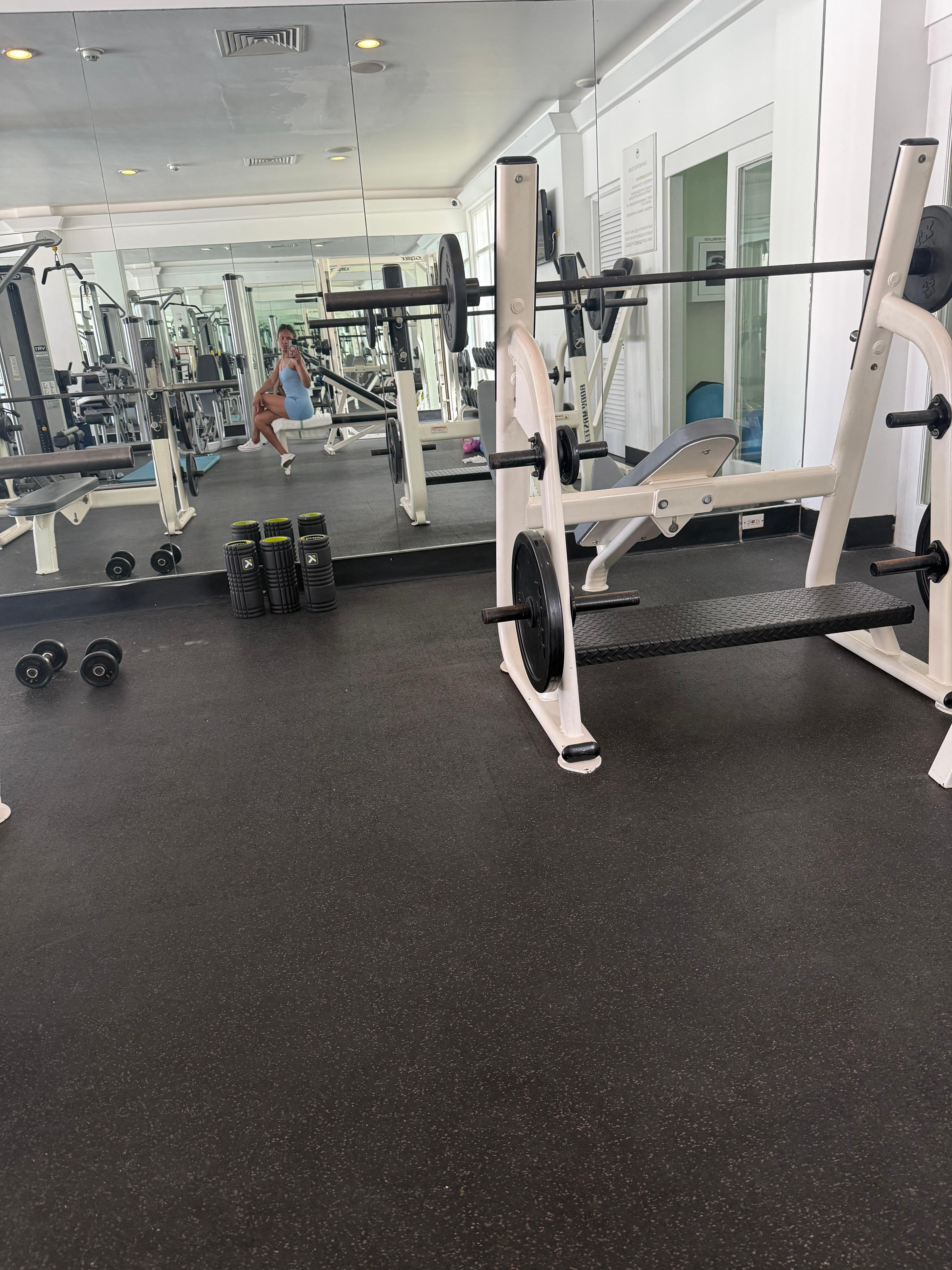 Nice small compact gym