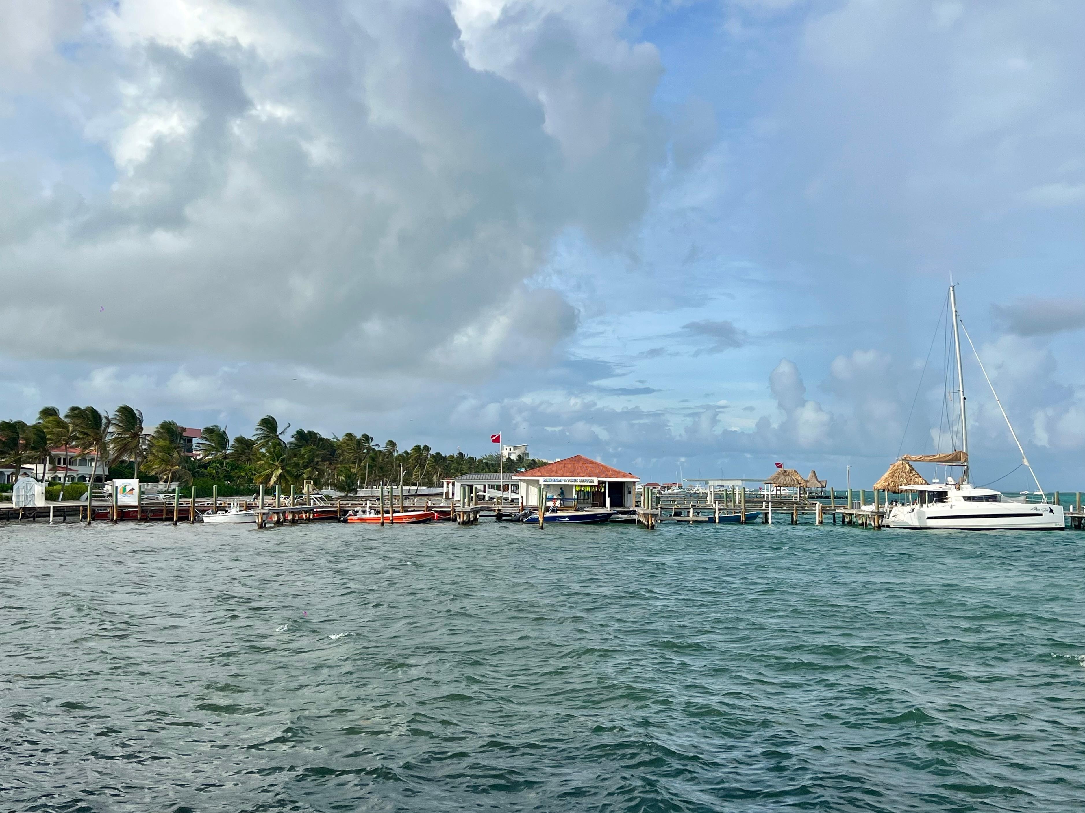 View as we arrived in San Pedro. 