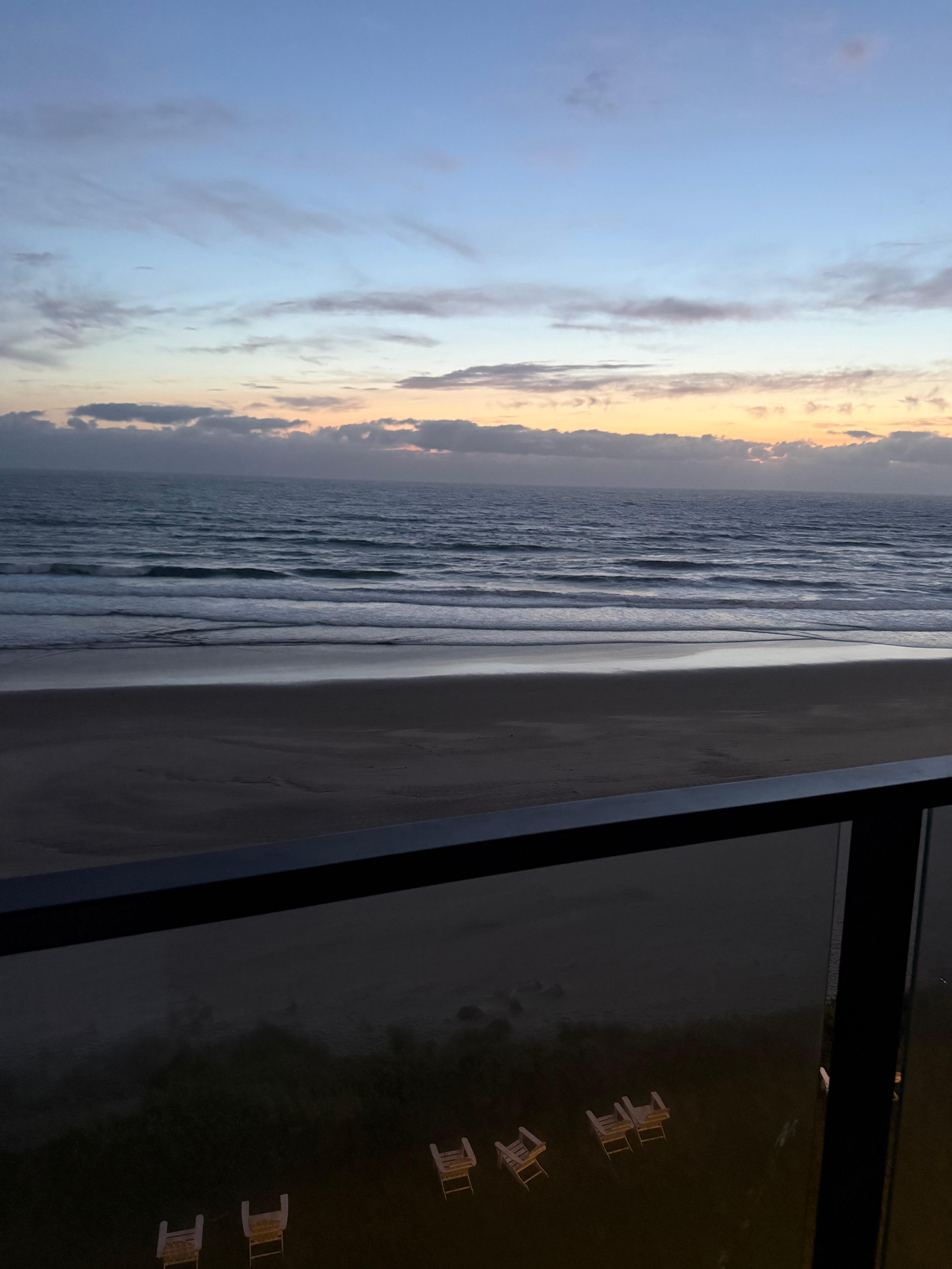 View from balcony 