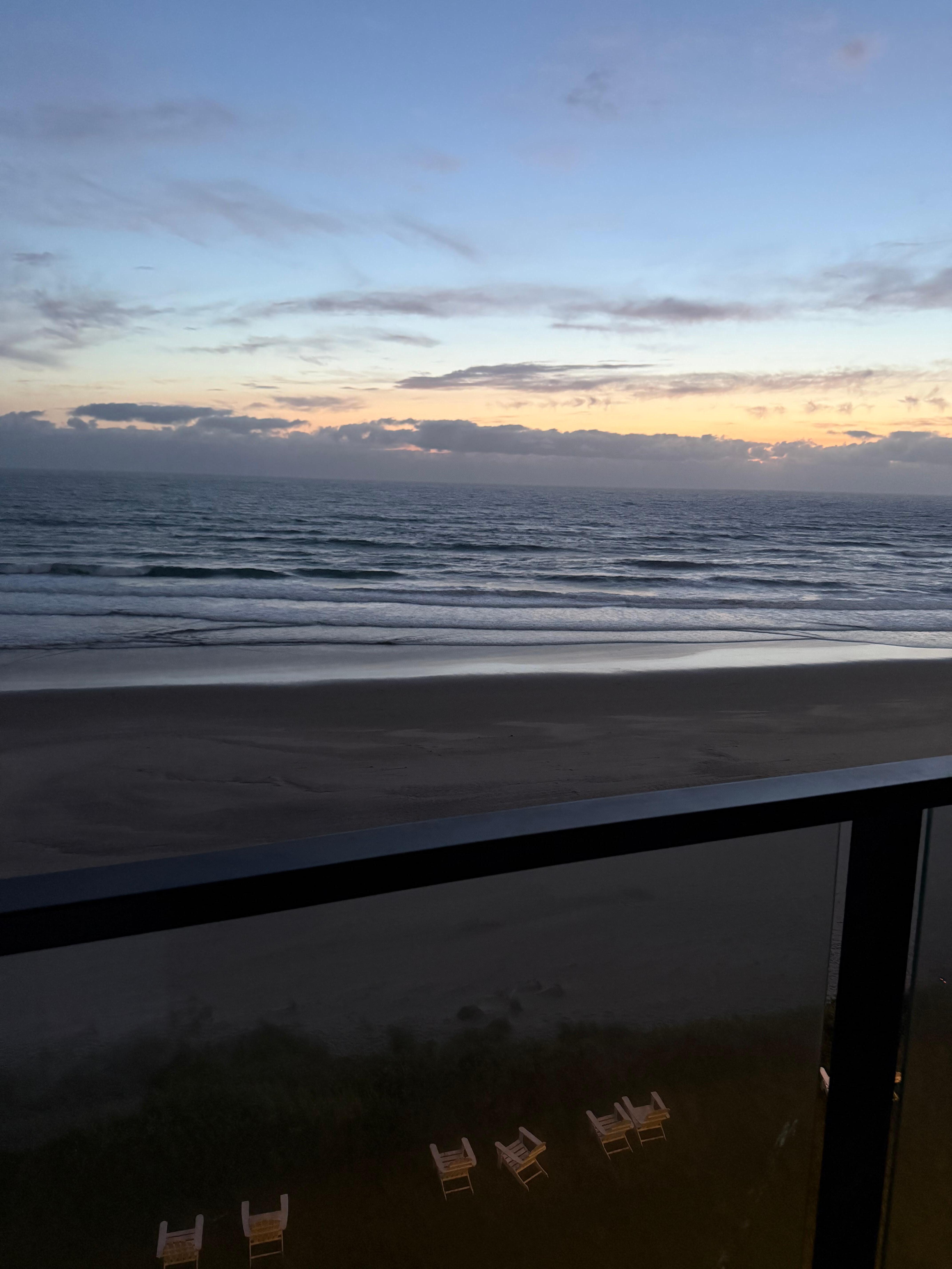 View from balcony 