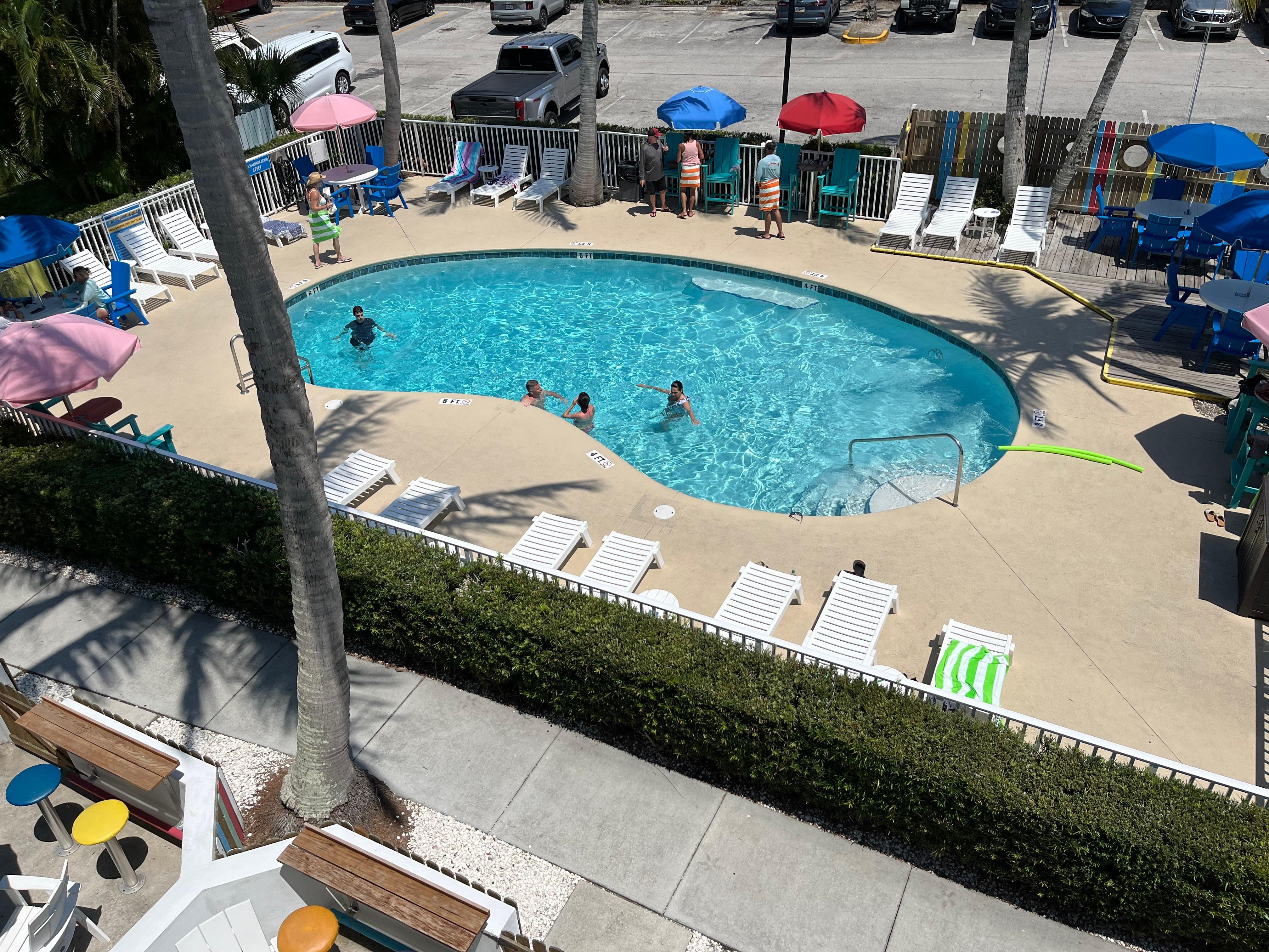 View from our room 