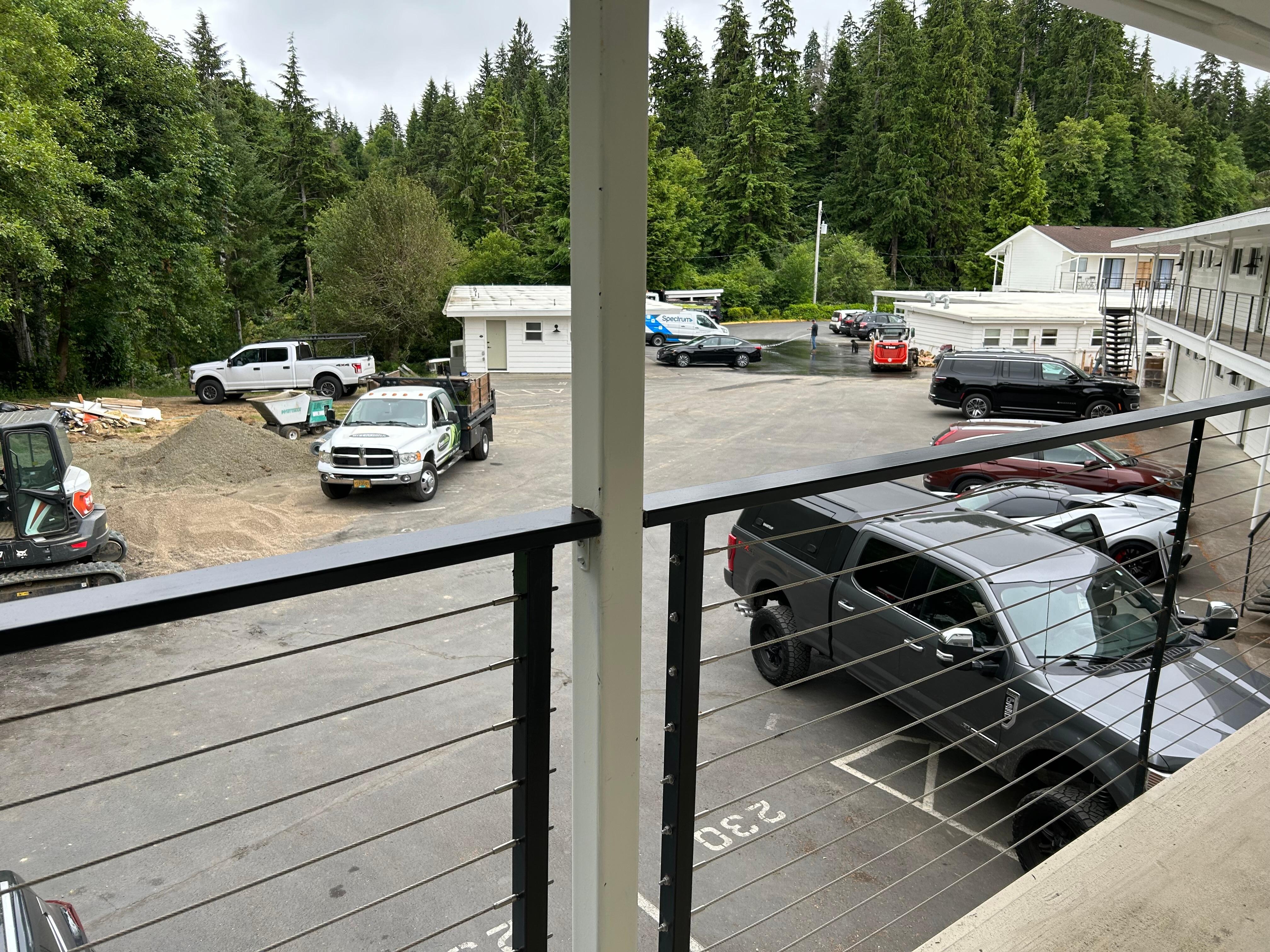 View from front door.