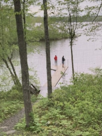Close walk to the dock