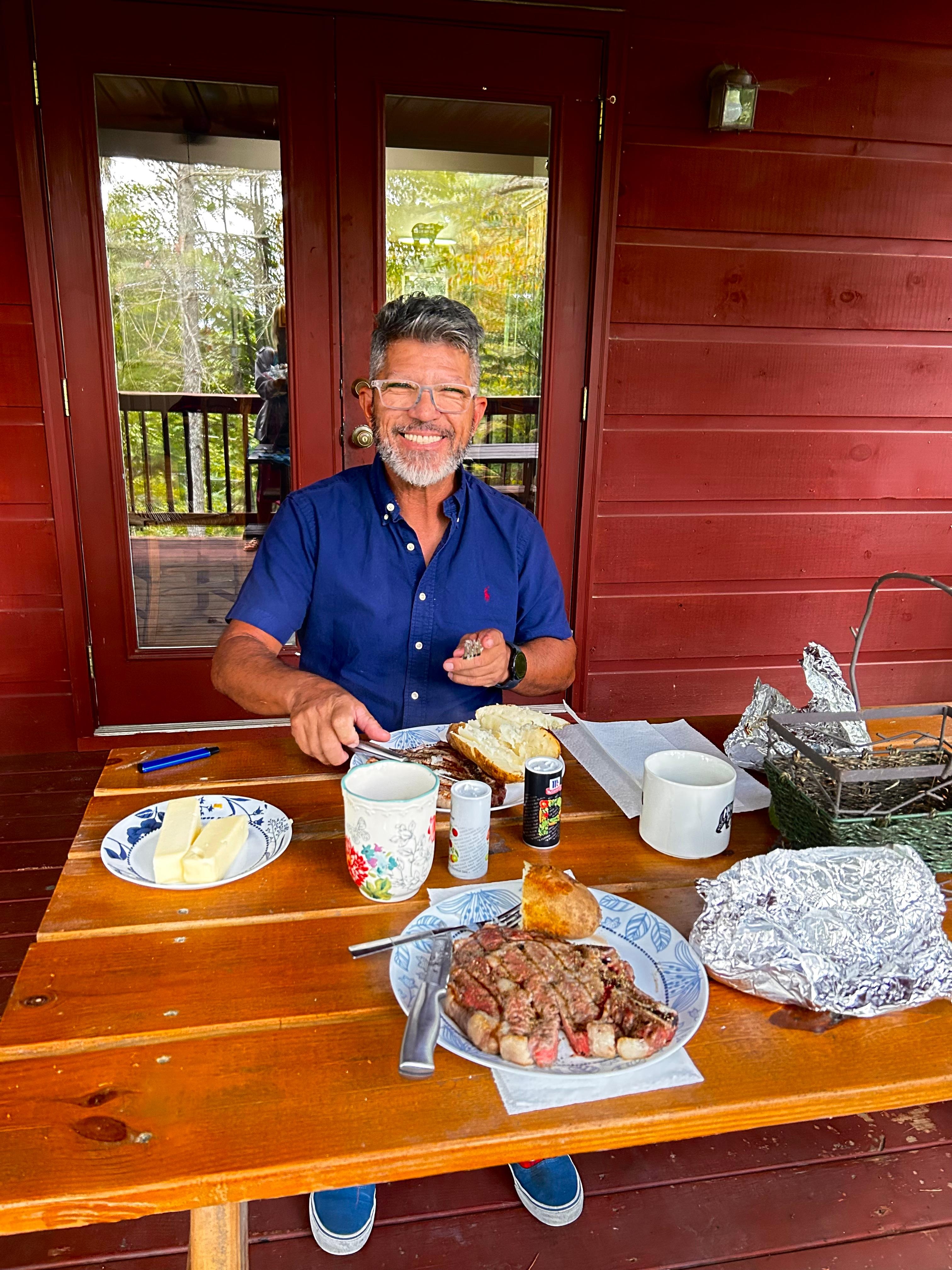 Never saw a fly or mosquito