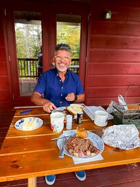 Never saw a fly or mosquito