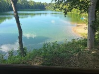 View from the back porch