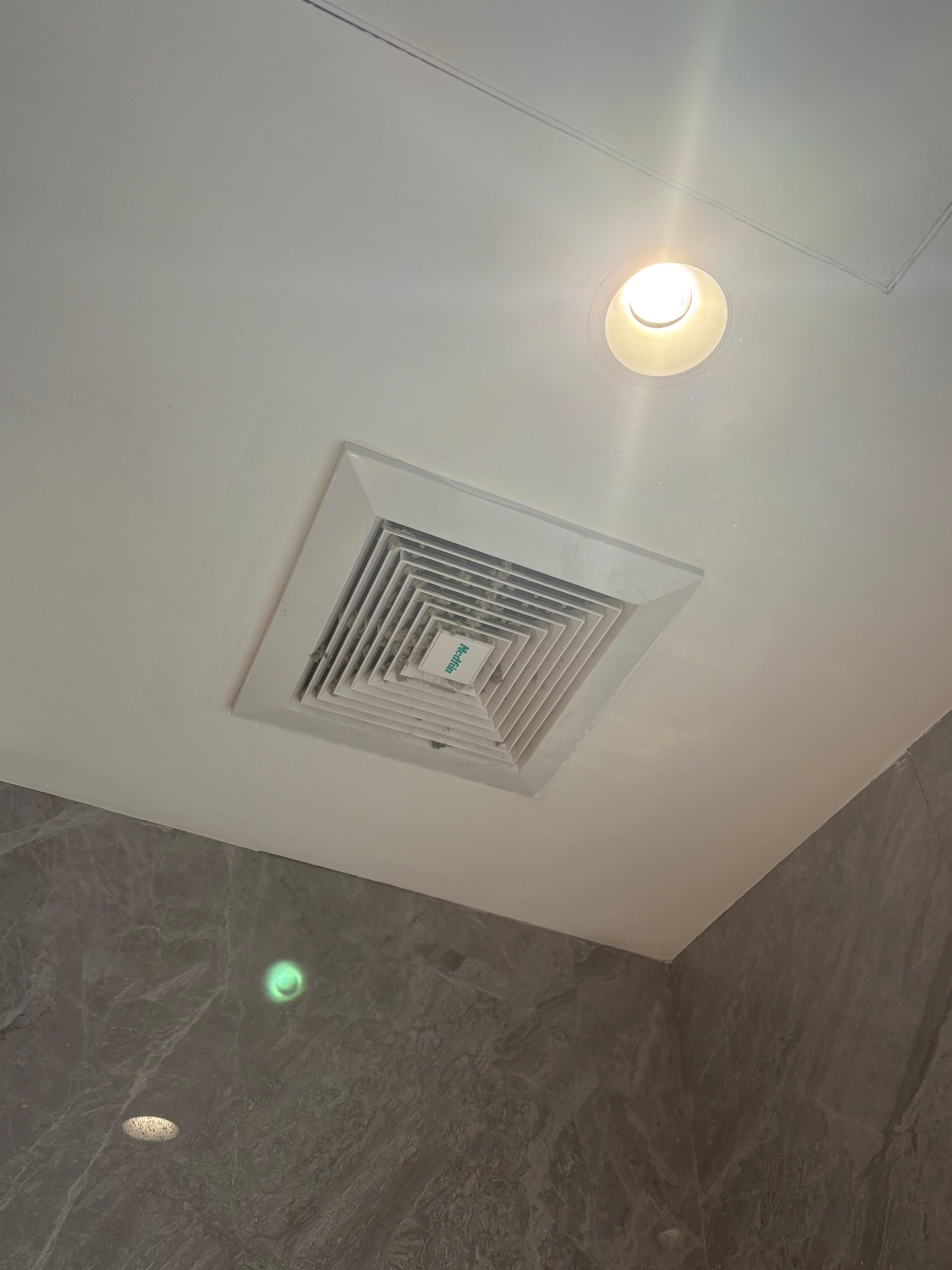 Dusty air vent