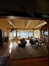 The main living/dining room area