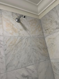 Where is the shower head?