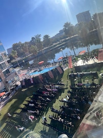 view from our room