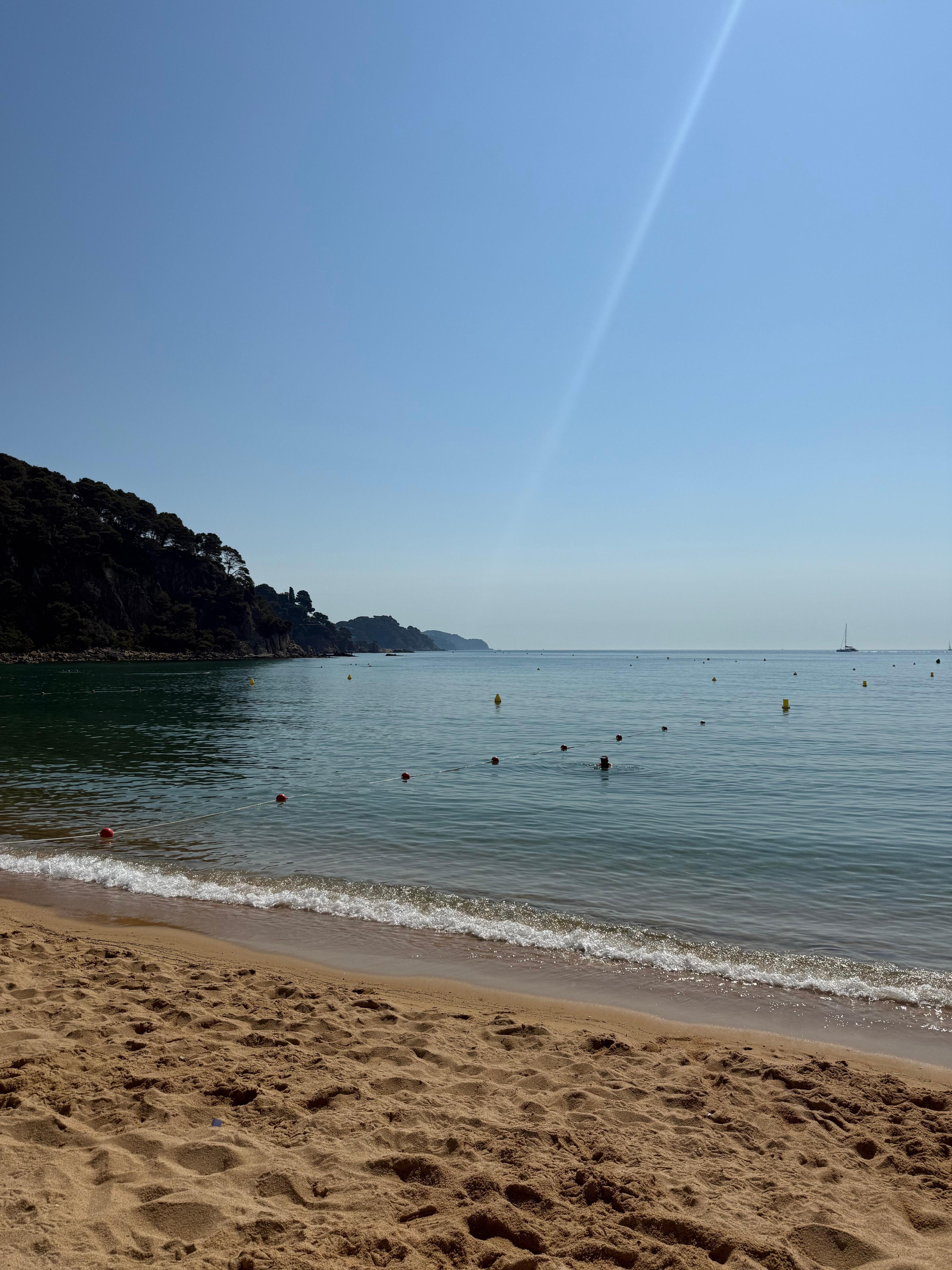 Local beach. Not crowded in mornings on weekdays. 