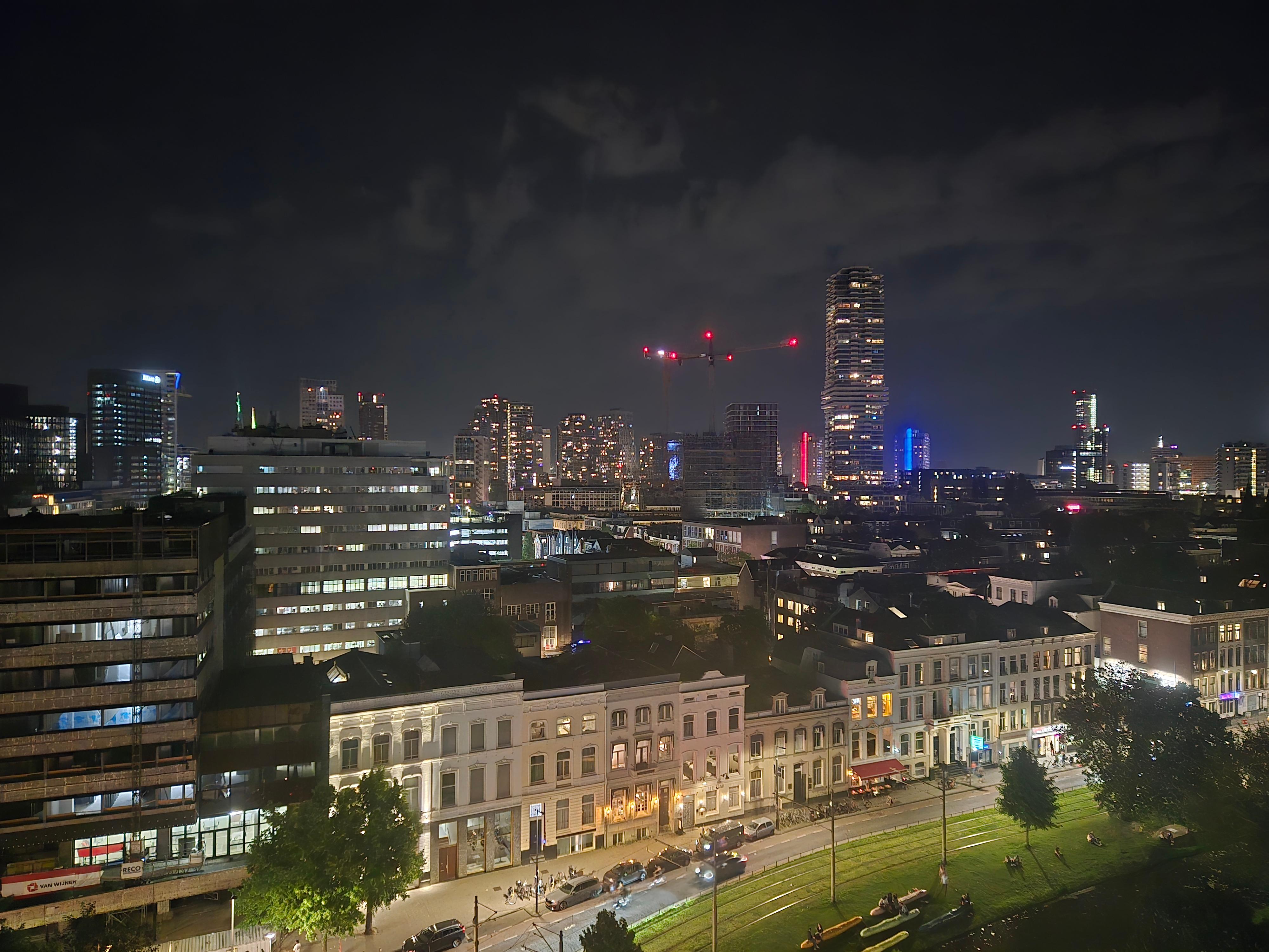 Vue de la chambre de nuit
