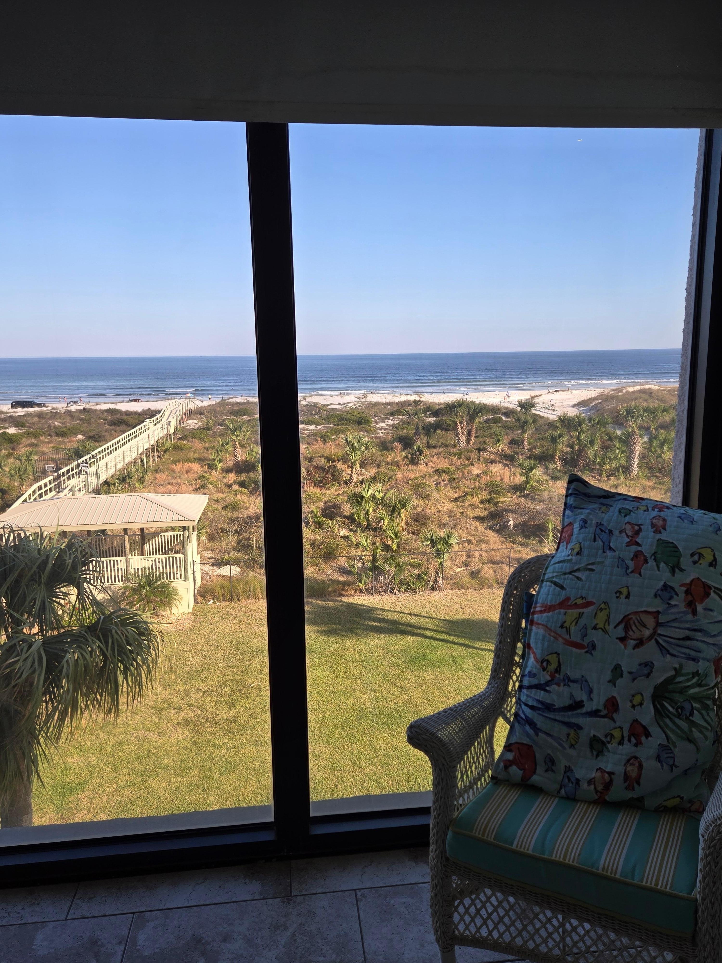 View from the master bedroom