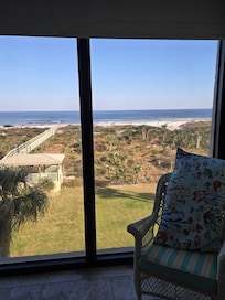 View from the master bedroom