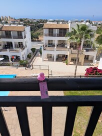 Balcony view.