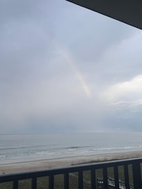 Rainbow that lasted for an hour.