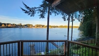 Dinner time view of Mt. Rainier