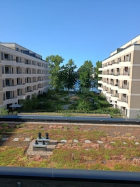 Blick aus dem Fenster