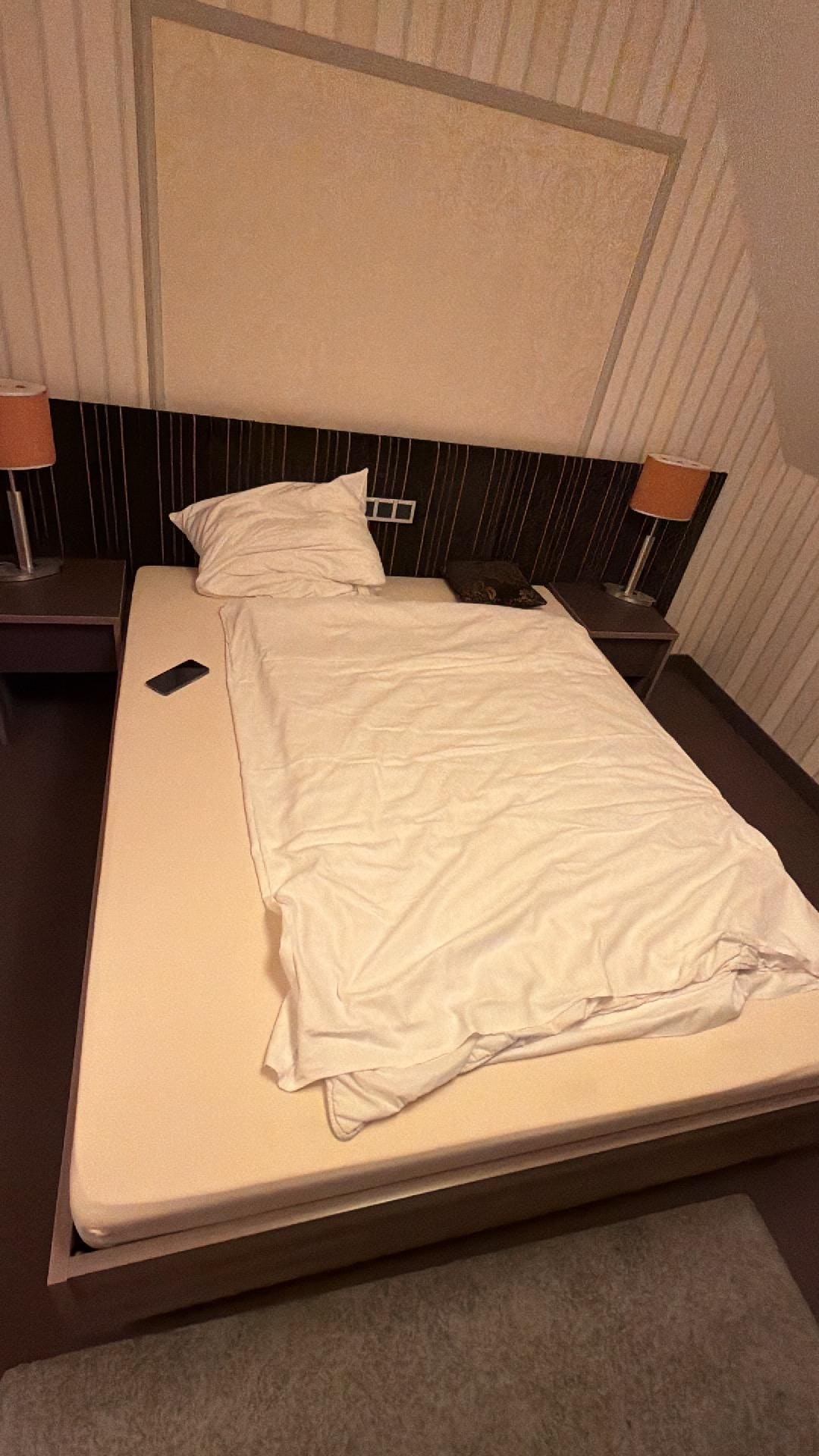 La taille de la couette alors que j’avais un grand lit