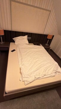 La taille de la couette alors que j’avais un grand lit