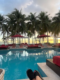 Pool side