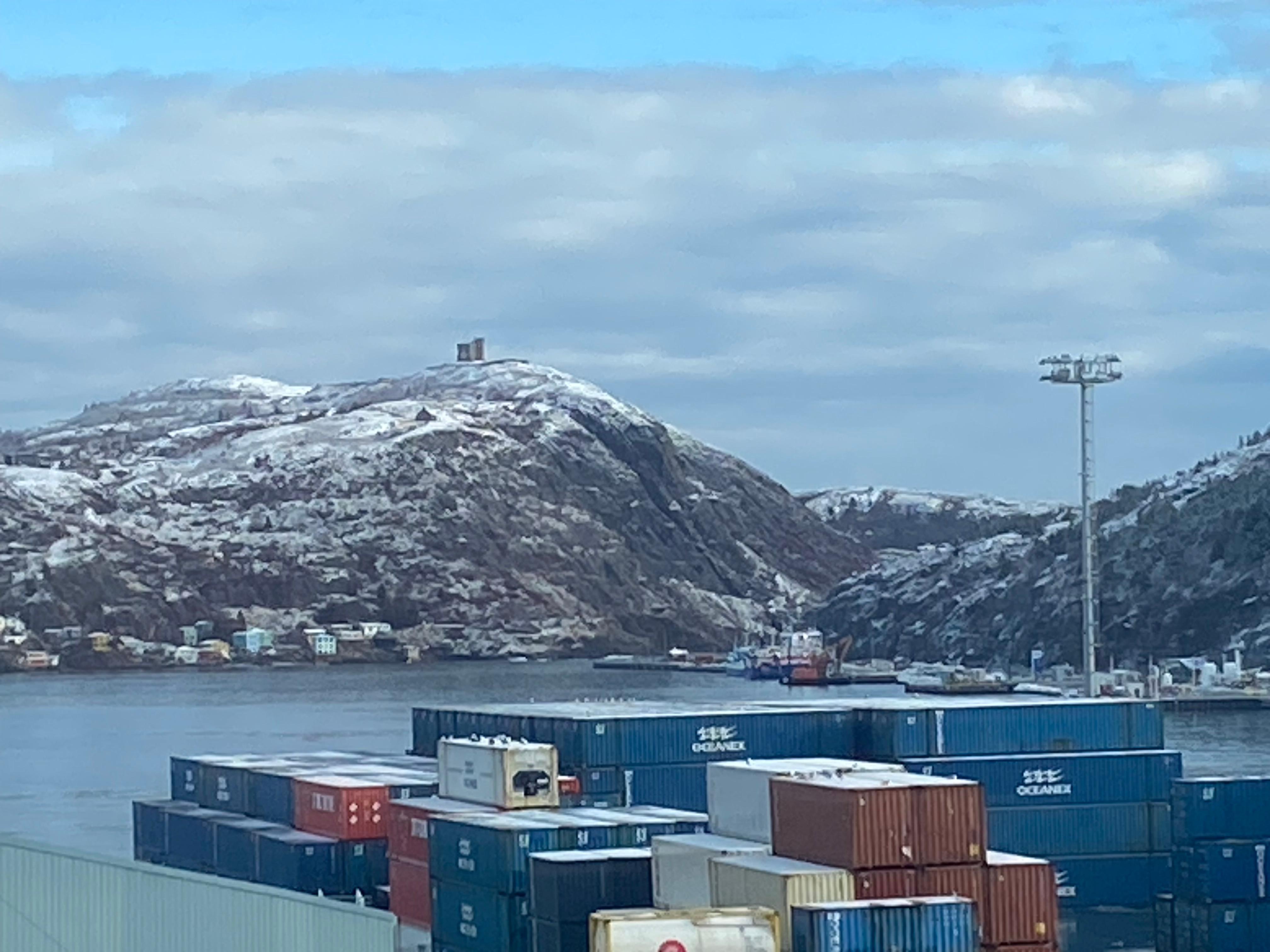 View from our Harbour View room