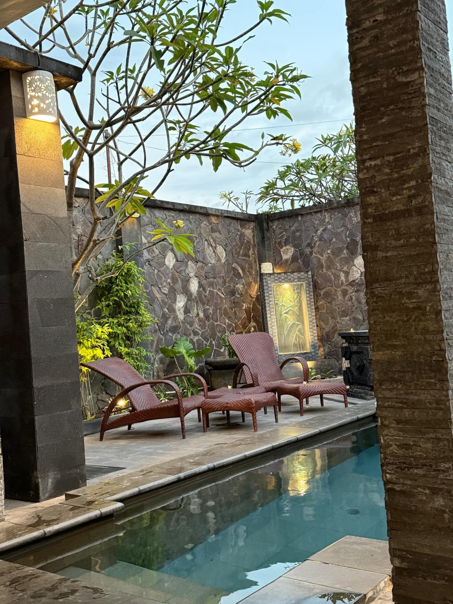 Pool area