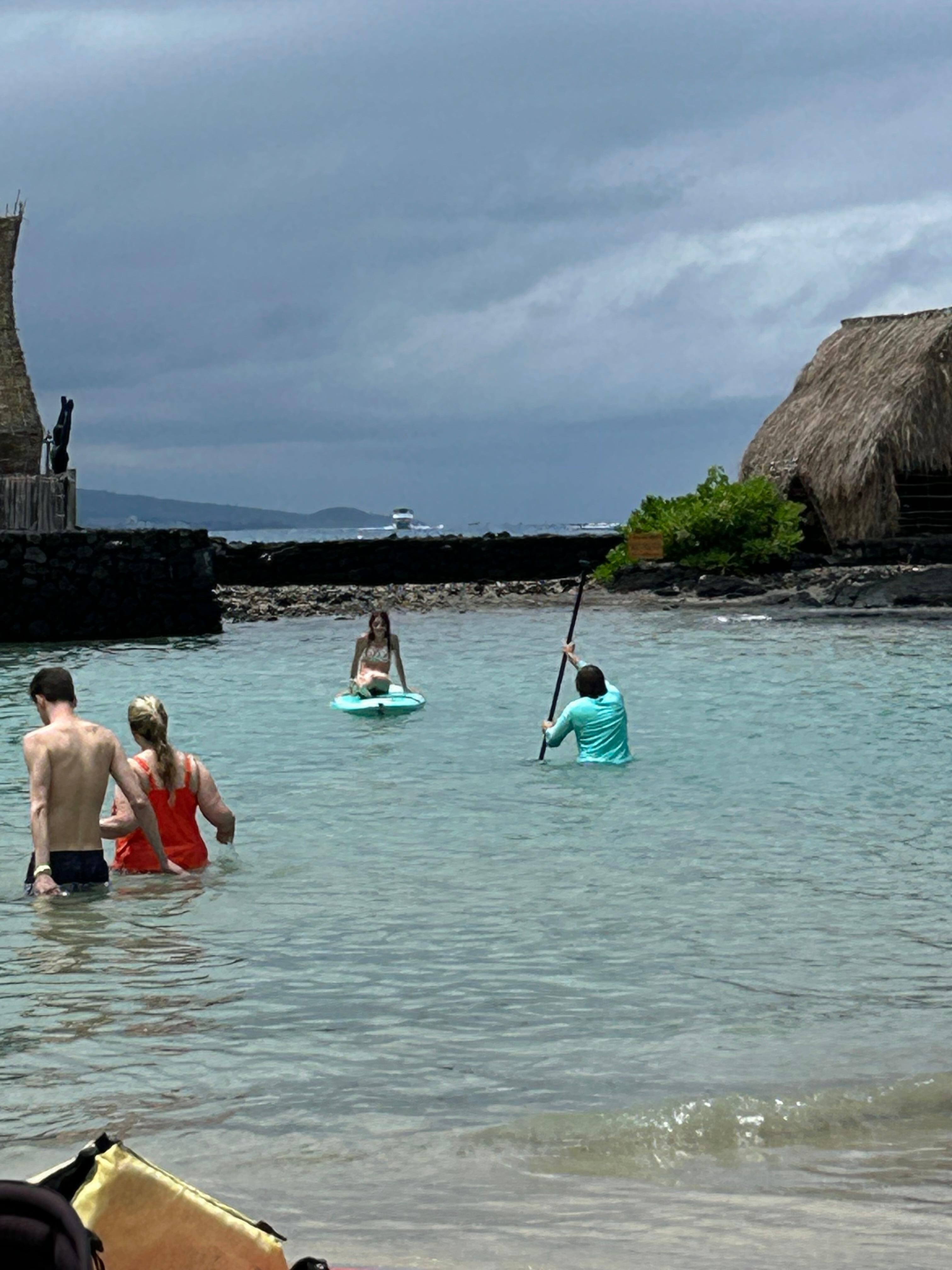 Beach in front of King Kamehameha hotel 