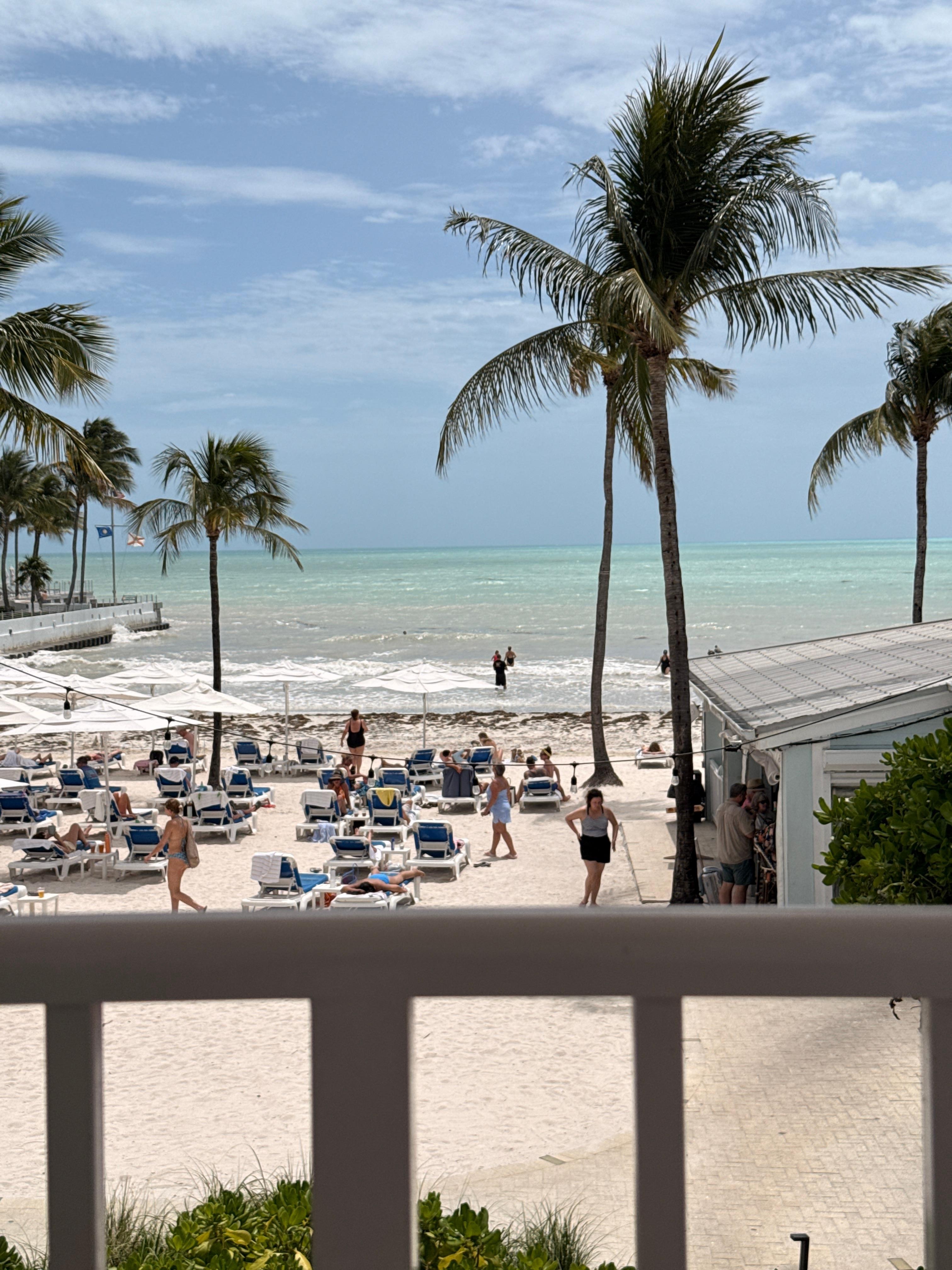 View from Private balcony.