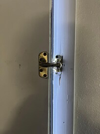 Someone wanted to get in..