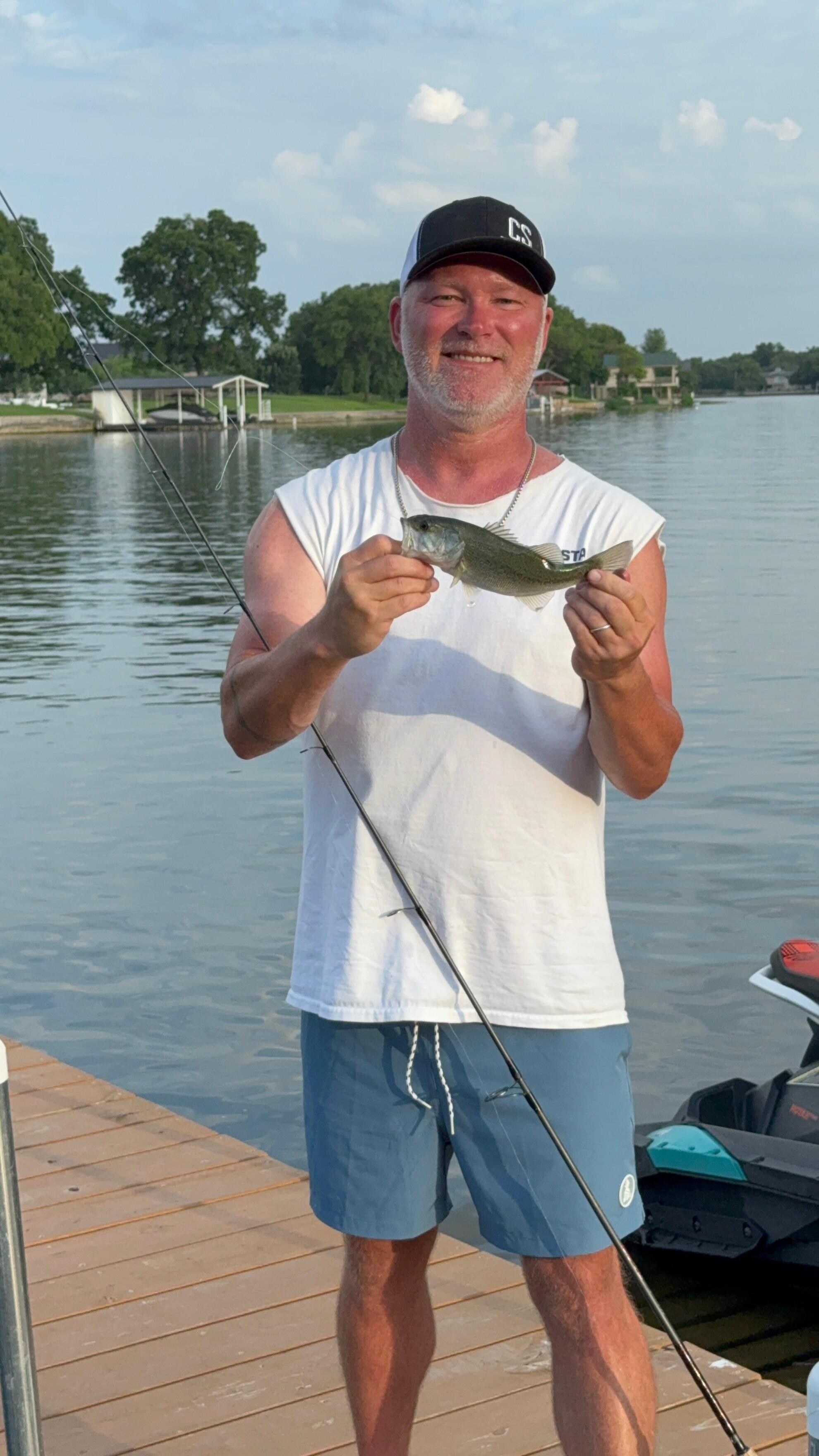 Fish we caught from the dock