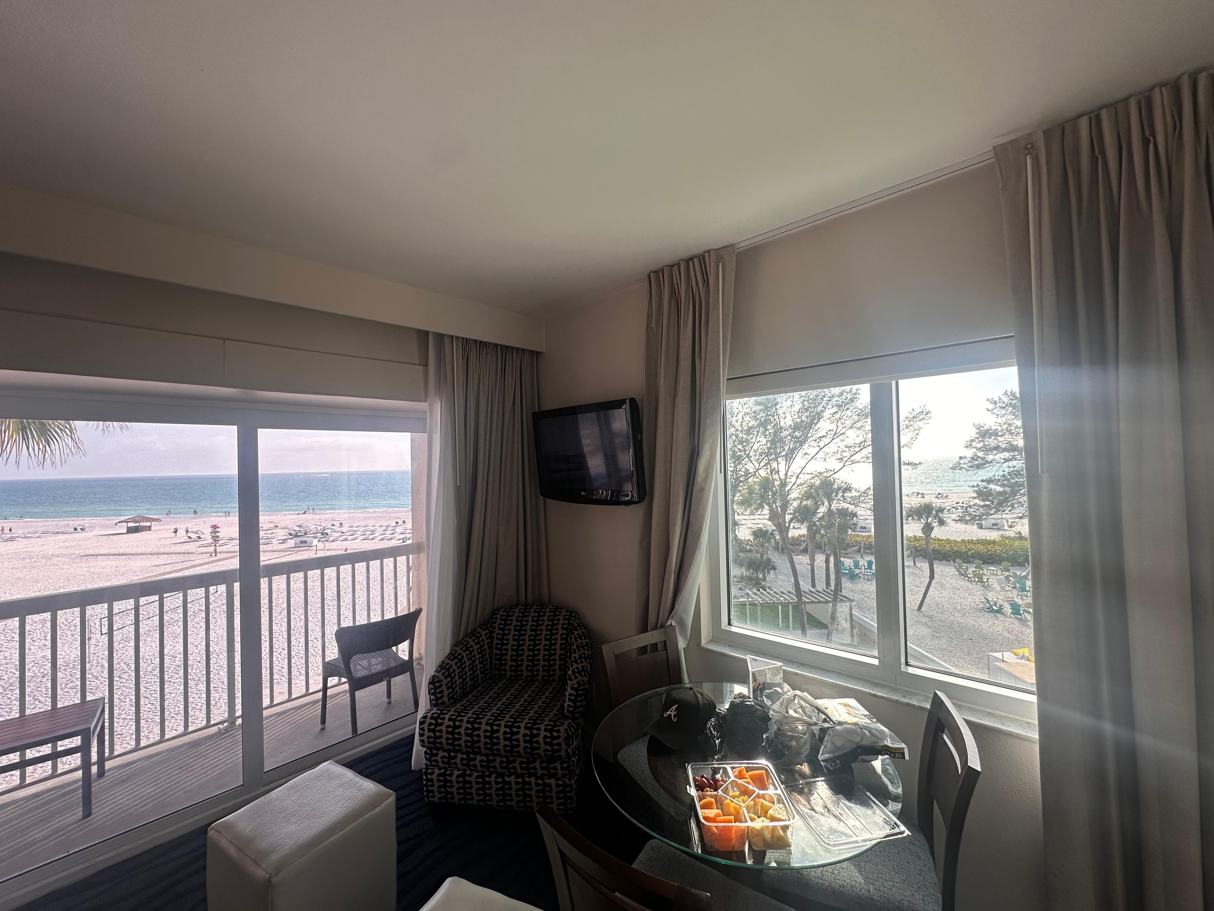 The view from the room